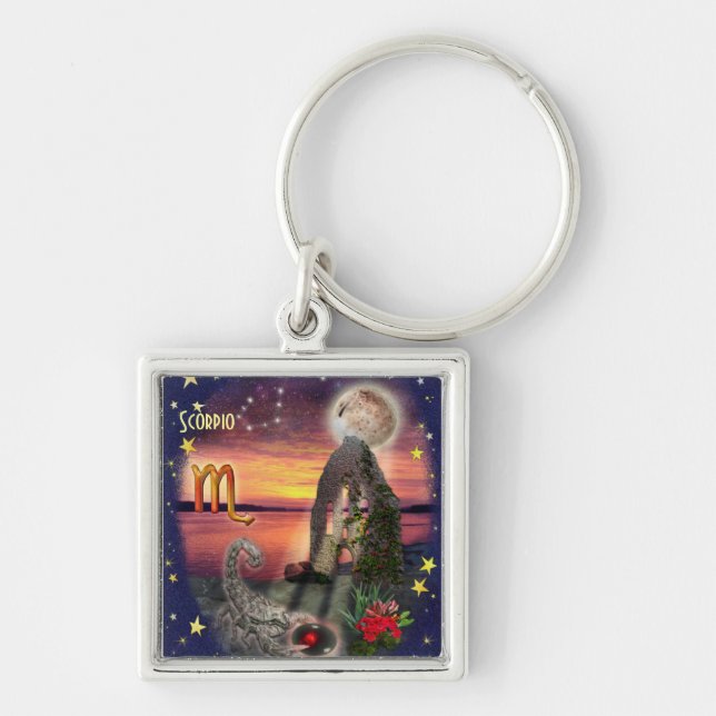 Scorpio Keychain (Front)