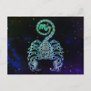 scorpio la carte postale zodiac scorpion