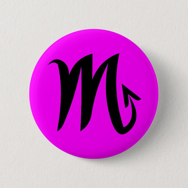 Scorpio magenta button (Front)