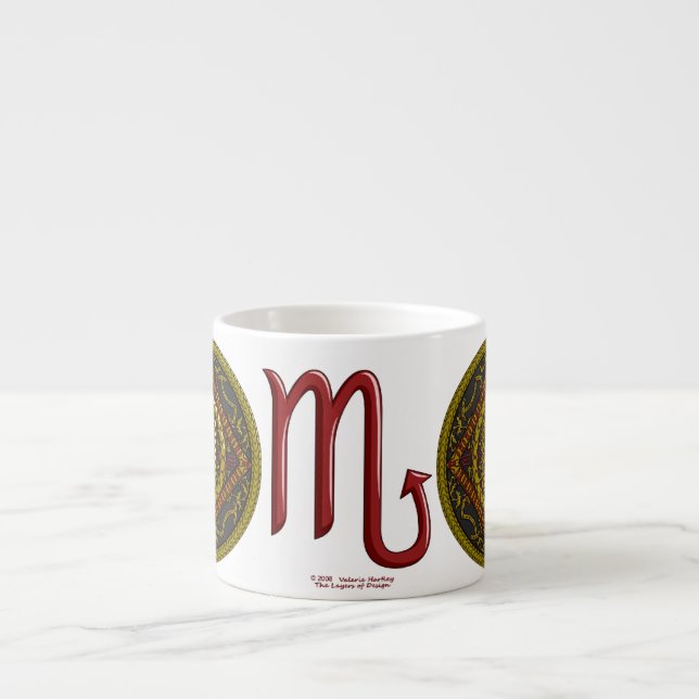 Scorpio Mandala Specialty Mug (Front)