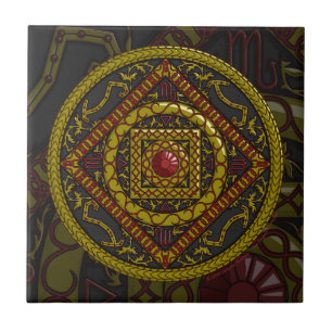 Scorpio Mandala Tile