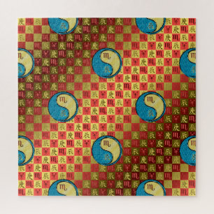 Scorpio & Metal Dragon Jigsaw Puzzle