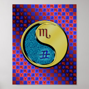 Scorpio & Metal Ox Poster