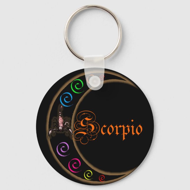 Scorpio Moons Keychain (Front)