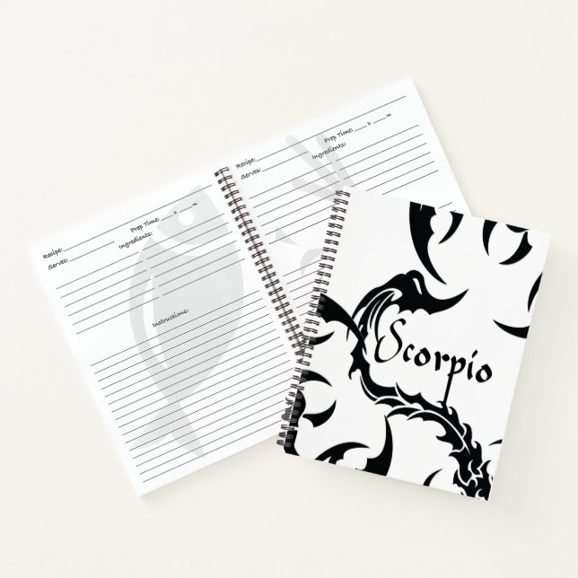 Scorpio Notebook (Inside)