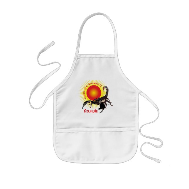 Scorpio October 24 to November 22 Aprons (Front)