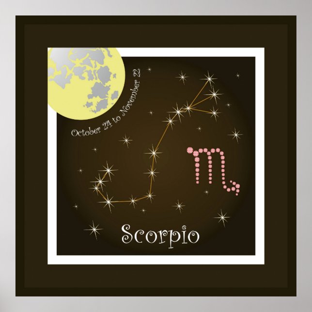 Scorpio October 24 to November 22 Poster (Front)