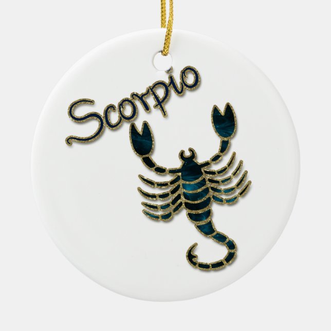 Scorpio Ornament (Front)