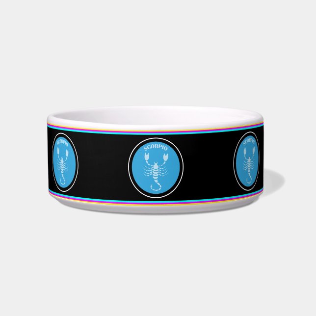 Scorpio Pet Bowl (Front)