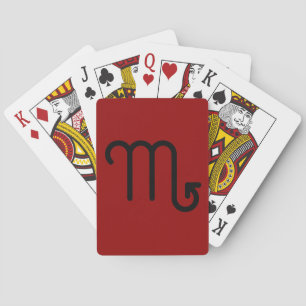 Scorpio Playing Cards