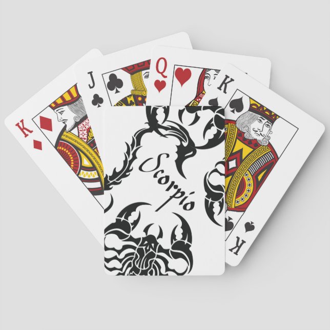 Scorpio Playing Cards (Back)