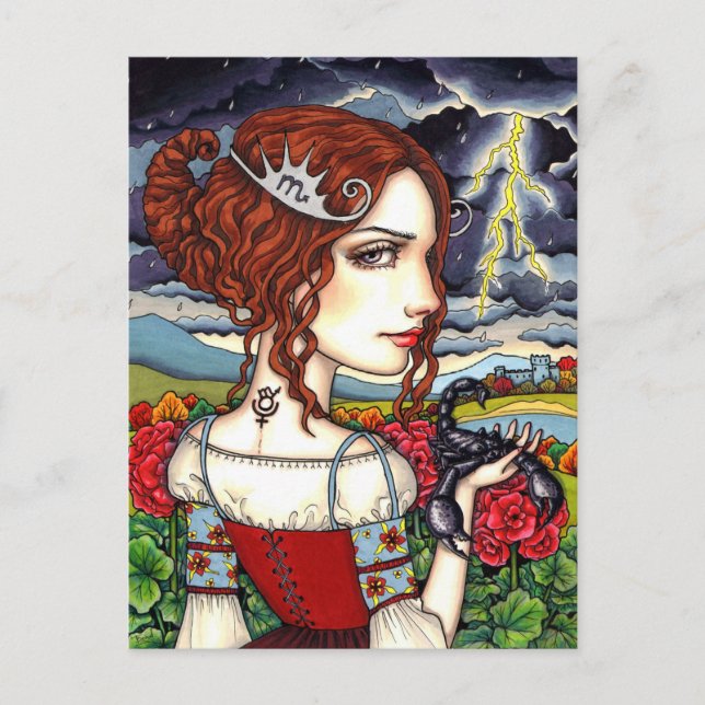 Scorpio Postcard (Front)