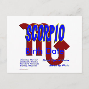 Scorpio Postcard