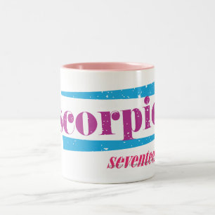 Scorpio Purple Two-Tone Coffee Mug