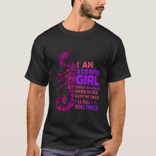 Scorpio Queen October November Scorpion Zodiac T-Shirt