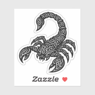 Scorpio Scorpion Sigil — Mythic Zodiac Inkwork