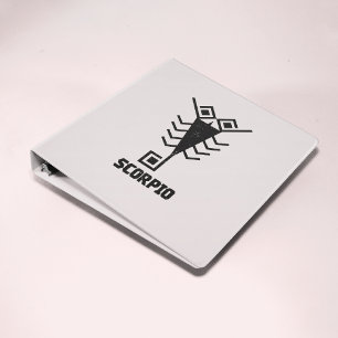 Scorpio Sign Binder