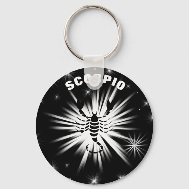 Scorpio sign keychain (Front)