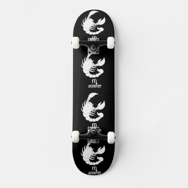 Scorpio Silhouette Skateboard (Front)