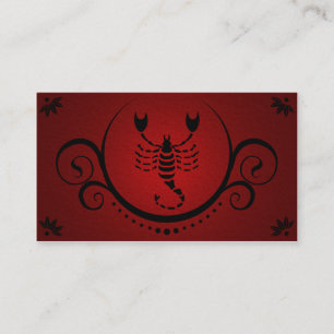 scorpio sophistications business card