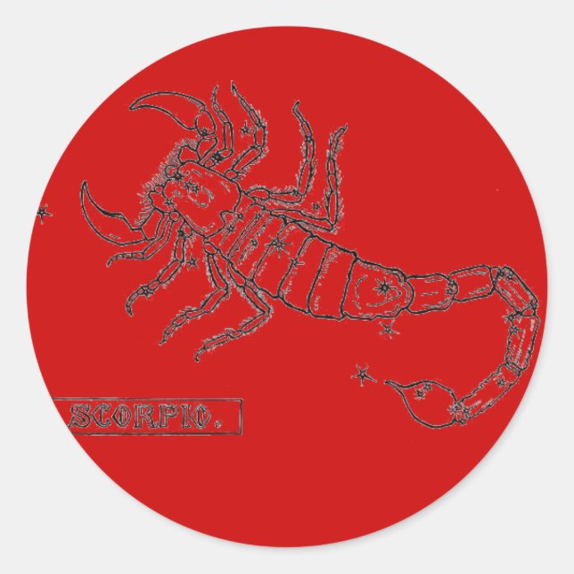 Scorpio Sticker (Front)