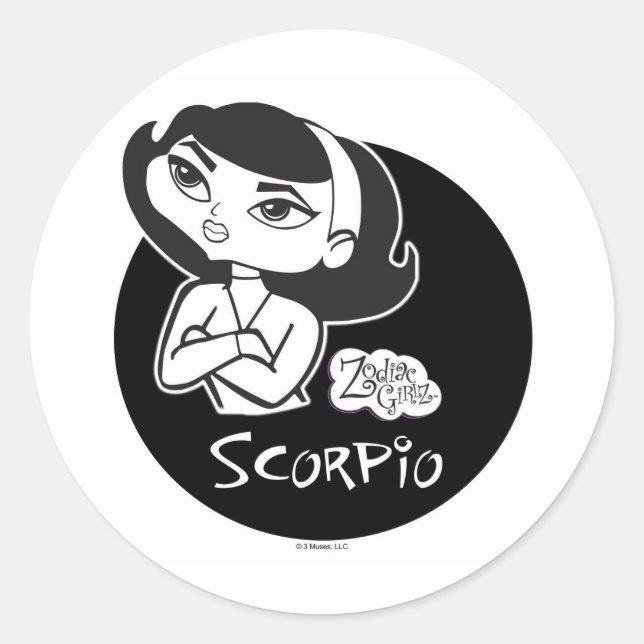 Scorpio Stickers (Front)