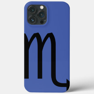 Scorpio symbol iPhone 13 Pro Max case