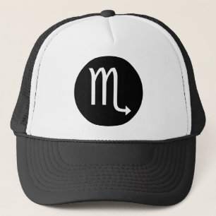 Scorpio Symbol Trucker Hat