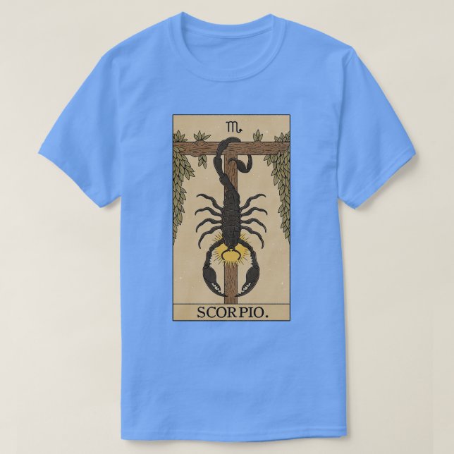 Scorpio Tarot d T-Shirt (Design Front)