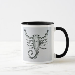 Scorpio (the Scorpion) an illustration from the 'P Mug