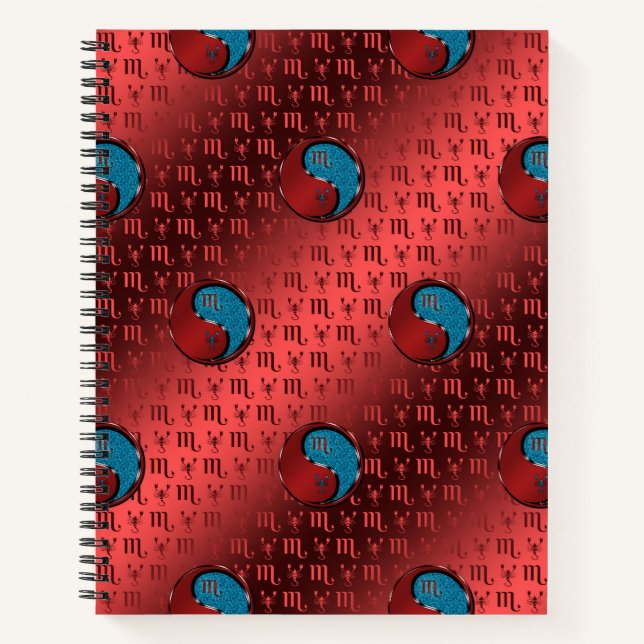 Scorpio the Scorpion Notebook (Front)