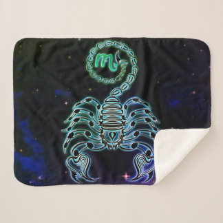 scorpio the scorpion zodiac blanket