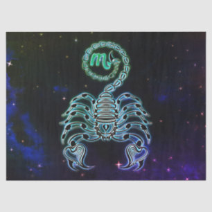scorpio the scorpion zodiac tissue paper