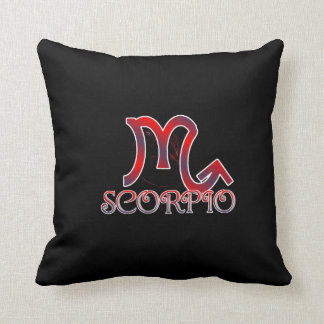 Scorpio Throw Pillow
