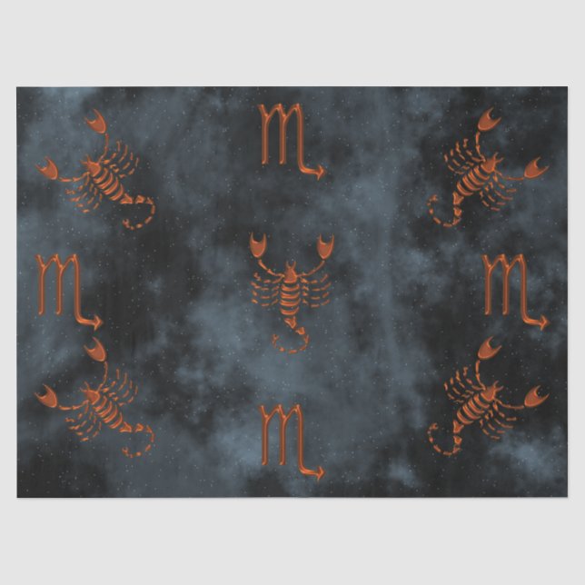 Scorpio Tissue Paper (Front)
