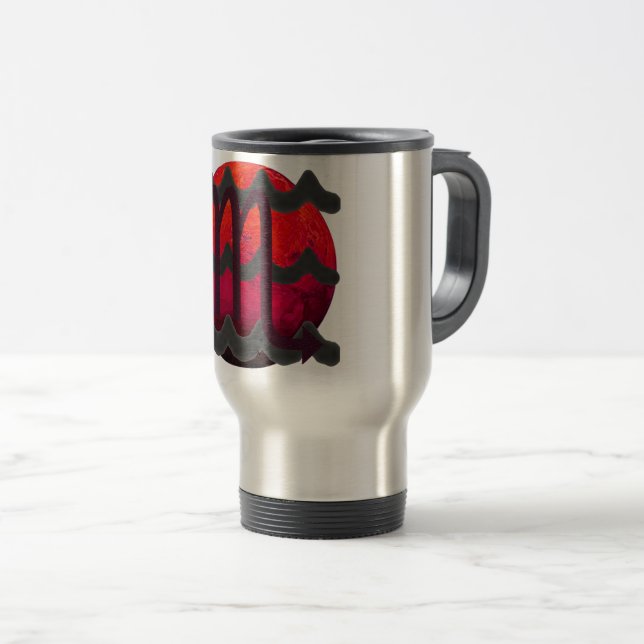 Scorpio Travel Mug (Front Right)