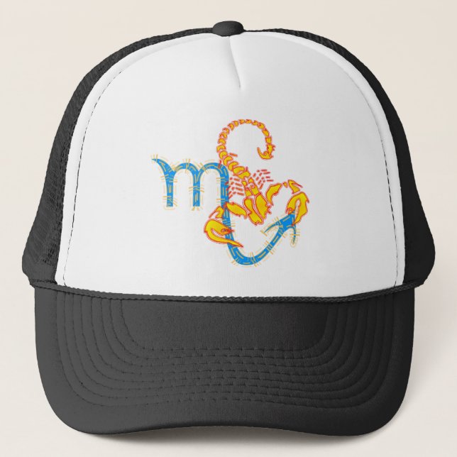 Scorpio Trucker Hat (Front)