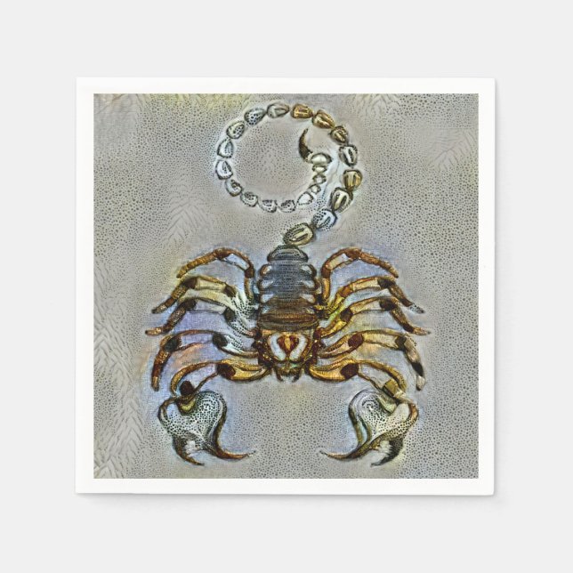 Scorpio Venice Napkin (Front)