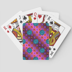 Scorpio & Water Boar Playing Cards