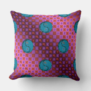 Scorpio & Water Boar Throw Pillow