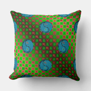 Scorpio & Water Goat Throw Pillow