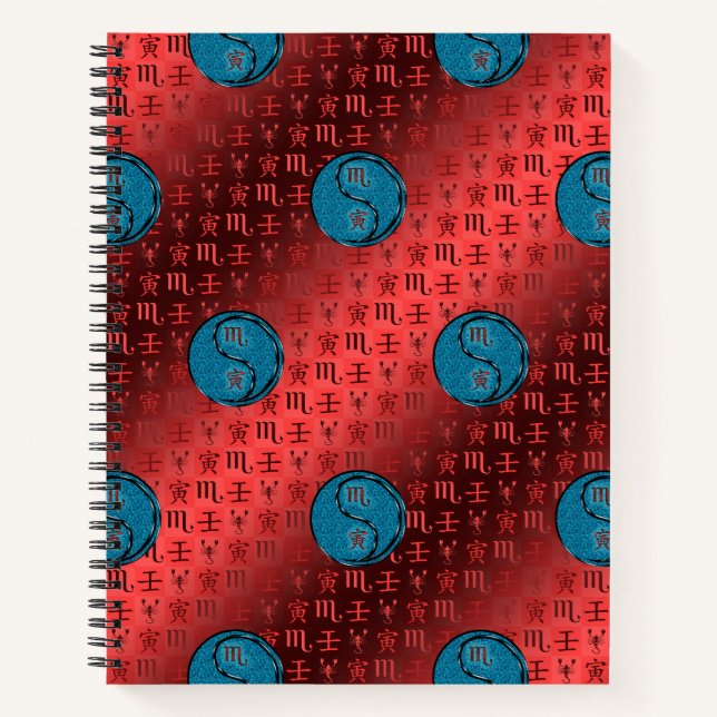 Scorpio & Water Tiger Notebook (Front)