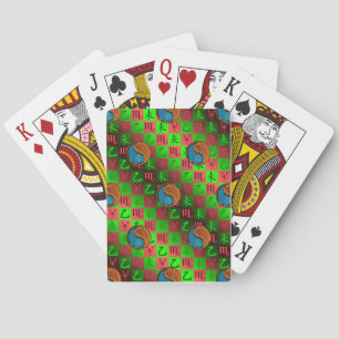 Scorpio & Wood Goat Playing Cards