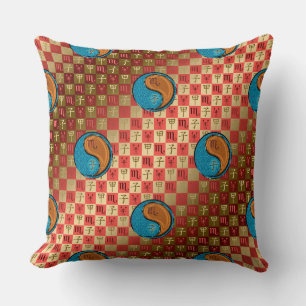 Scorpio & Wood Rat Throw Pillow
