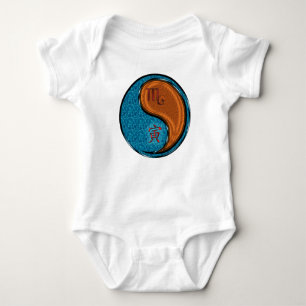 Scorpio & Wood Tiger Baby Bodysuit