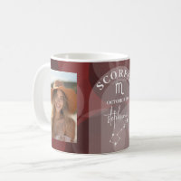 Scorpio Zodiac Astrology Photo Custom Birthdate