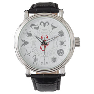 Scorpio Zodiac Birthday Gift Watch