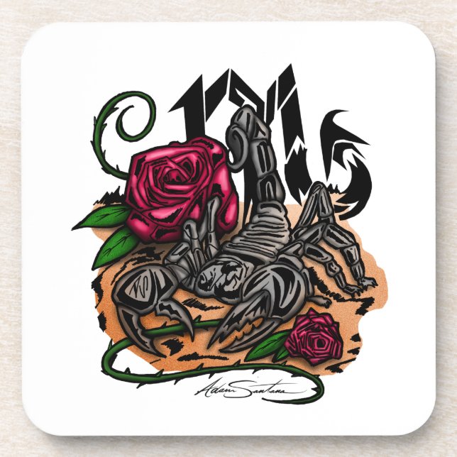 Scorpio - Zodiac Coaster (Front)