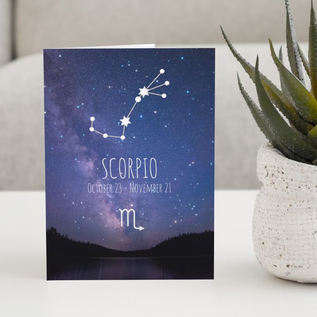 Scorpio Zodiac Constellation | Astrology Card (Creator Uploaded)