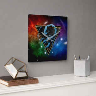 Scorpio Zodiac Gift Astrology Square Wall Clock